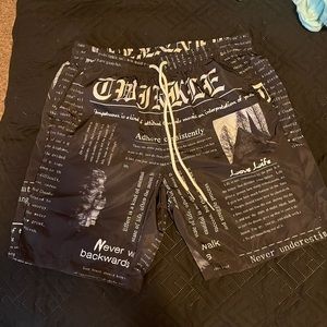 black men’s shorts